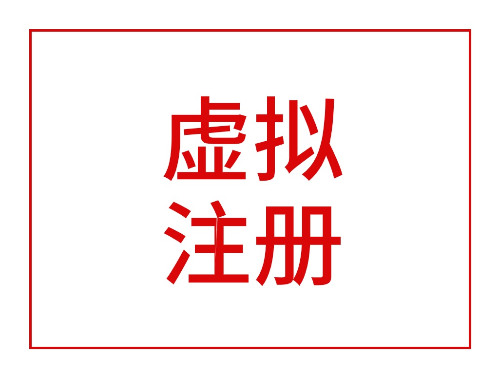 上海园区虚拟注册